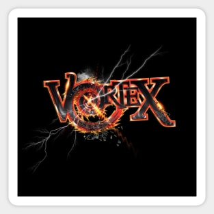 Vortex Orange BLAST Sticker